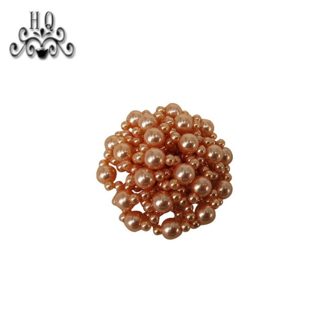 Cross-border explosive Bohemian style women's shoes Children's shoes Hand-beaded embroidery shoes flower shoes buckle Shoe accessories pearl