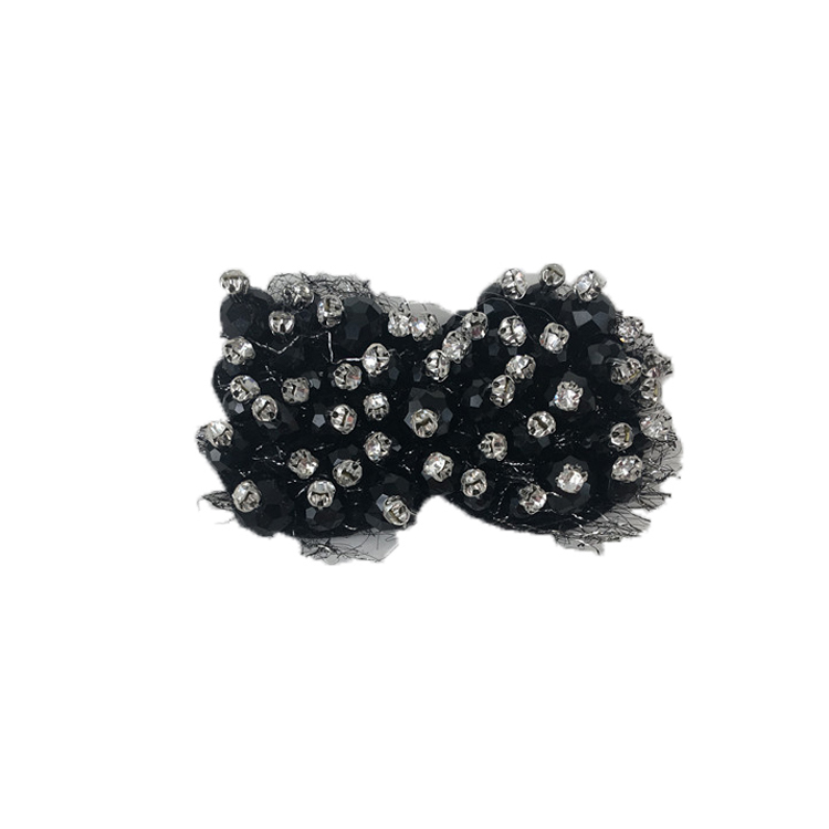 Europe and the United States new Bohemia beaded beaded shoes floral beaded women's shoes slippers children's shoes floral shoe buckle accessories to sample processing