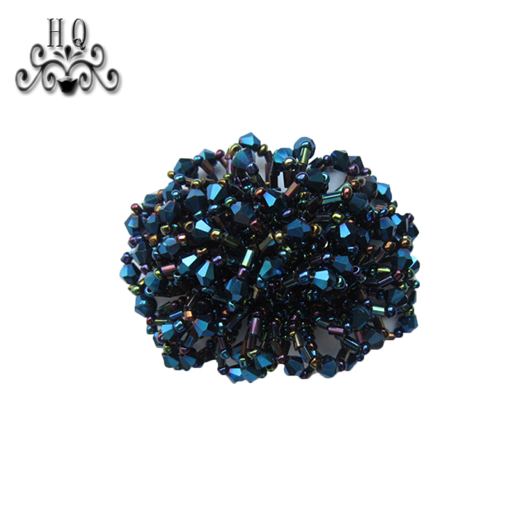 Processing custom hand sewing sewing beads beads crystal beads nail beads shoes flowers decorative flowers DIY materials accessories