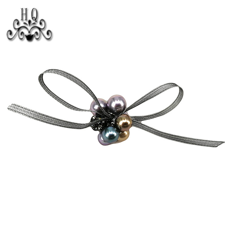 The new hot-selling hand-stitched bead hot drill female sandal shoes flower shoe material upper shoe buckle accessories to sample processing custom