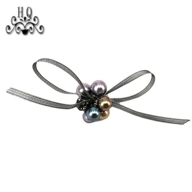 The new hot-selling hand-stitched bead hot drill female sandal shoes flower shoe material upper shoe buckle accessories to sample processing custom