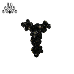 Factory direct selling explosive Bohemia beaded embroidery shoes flower beaded sewing beaded sandals accessories to sample processing custom