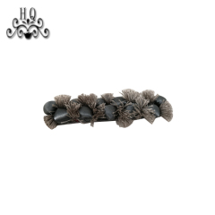 Bohemia beaded beaded embroidery shoes flower beaded electric embroidery hot drill stick chain special sandal shoes flower shoe opening factory direct sales exploded