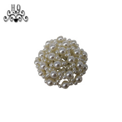 Cross-border explosive Bohemian style women's shoes Children's shoes Hand-beaded embroidery shoes flower shoes buckle Shoe accessories pearl