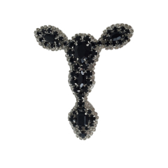 Cross-border explosive metal shoe buckle shoe chain shoe flower zinc alloy women's shoes children's shoes flower shoe buckle shoe accessories open mold customization