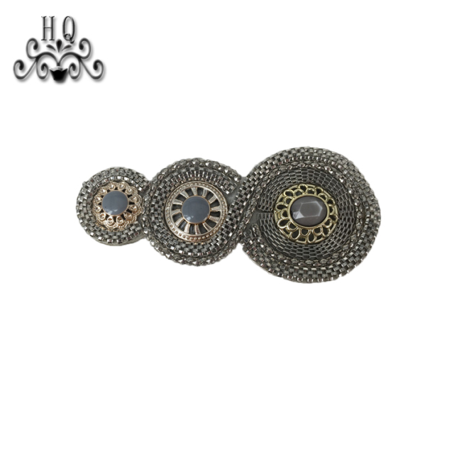 Cross-border explosive metal shoe buckle shoe chain shoe flower zinc alloy women's shoes children's shoes flower shoe buckle shoe accessories open mold customization