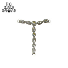 Cross-border explosive metal shoe buckle shoe chain shoe flower zinc alloy women's shoes children's shoes flower shoe buckle shoe accessories open mold customization