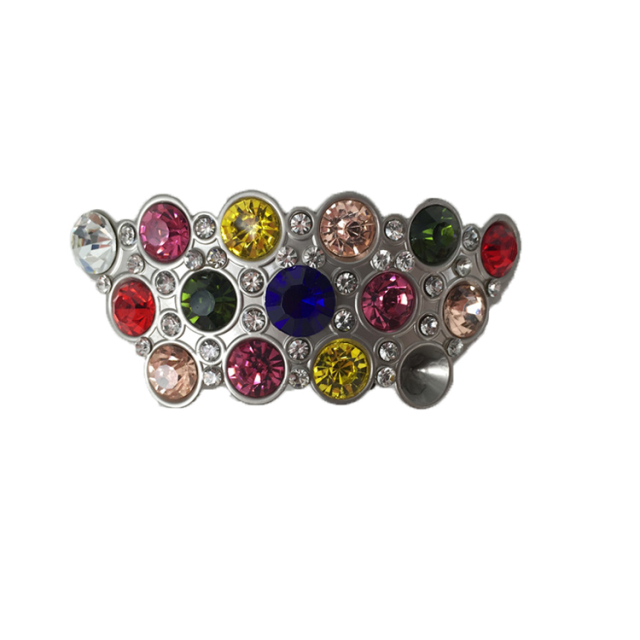 Cross-border explosive metal shoe buckle shoe chain shoe flower zinc alloy women's shoes children's shoes flower shoe buckle shoe accessories open mold customization