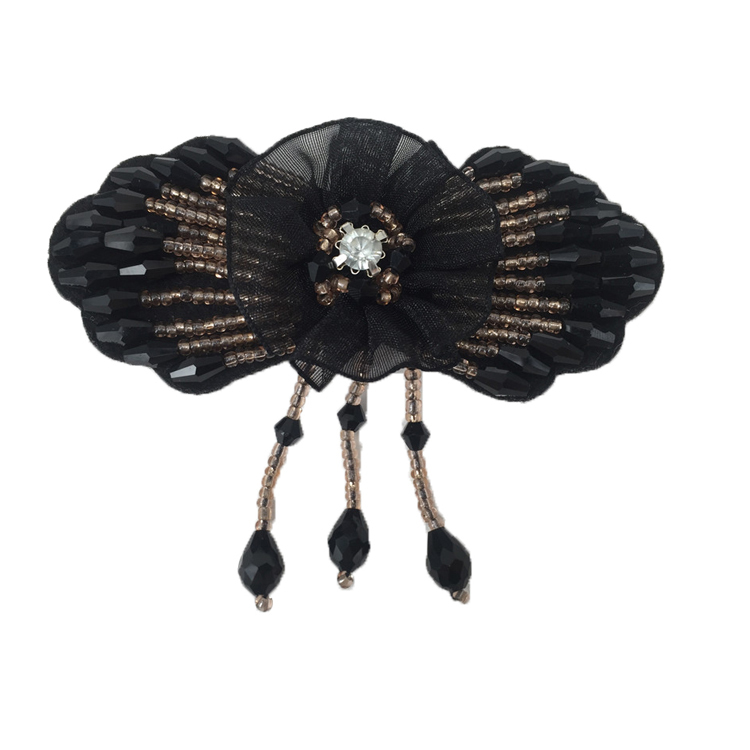 Bohemia beaded beaded embroidery shoes flower beaded electric embroidery hot drill stick chain special sandal shoes flower shoe opening factory direct sales exploded