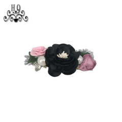 Hot-selling shoe upper jewelry glass beads pearl hand-stitched beads nail beads female sandal shoes flower shoe accessories processing customization