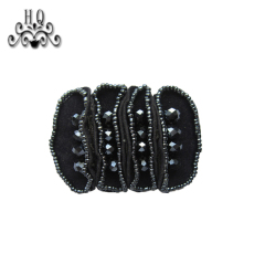 Hot-selling Bohemia bead embroidery shoes flower sandals shoes flower shoe material factory direct sales