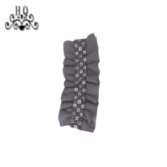 New sales of hand-stitched beaded craft sandals flower shoe material upper shoe buckle accessories