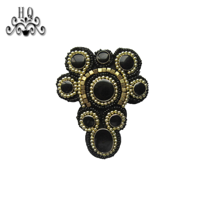 Hot hand nail bead sewing bead shoes flower electric embroidery women's shoes slippers children's shoes flower shoe buckle accessories to sample processing custom