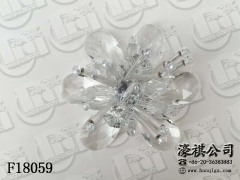 Europe and the United States new Bohemia beaded five-pointed star beaded embroidered shoes flower beaded women's shoes slippers children's shoes flower shoe buckle accessories to sample processing