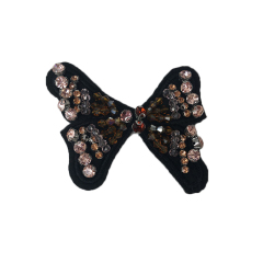 Europe and the United States new Bohemia beaded beaded shoes floral beaded women's shoes slippers children's shoes floral shoe buckle accessories to sample processing