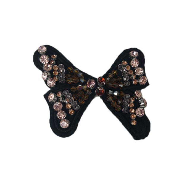 Europe and the United States new Bohemia beaded beaded shoes floral beaded women's shoes slippers children's shoes floral shoe buckle accessories to sample processing
