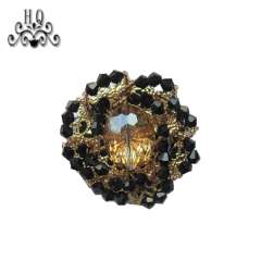 Europe and the United States new Bohemia beaded beaded shoes floral beaded women's shoes slippers children's shoes floral shoe buckle accessories to sample processing