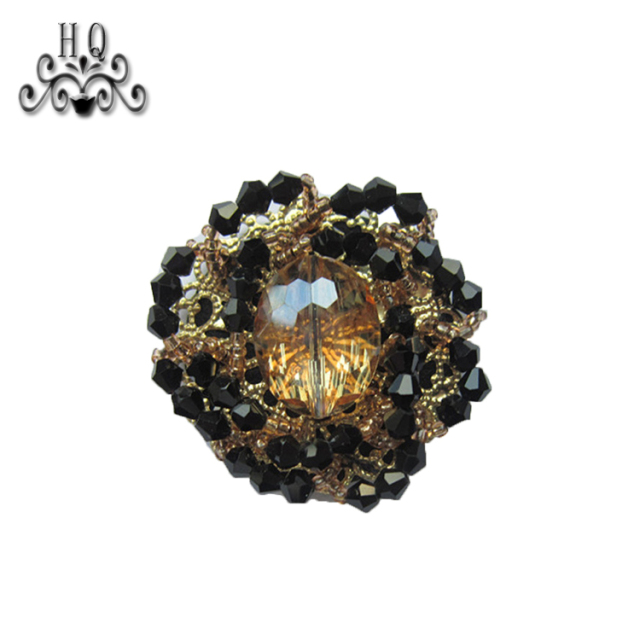 Europe and the United States new Bohemia beaded beaded shoes floral beaded women's shoes slippers children's shoes floral shoe buckle accessories to sample processing