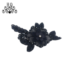 Europe and the United States new Bohemia beaded beaded embroidery shoes flower electric embroidery women's shoes slippers children's shoes flower shoe buckle accessories to sample processing custom