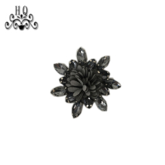 Europe and the United States new Bohemia beaded five-pointed star beaded embroidered shoes flower beaded women's shoes slippers children's shoes flower shoe buckle accessories to sample processing