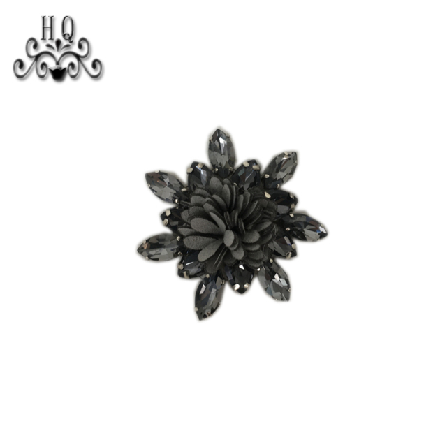 Europe and the United States new Bohemia beaded five-pointed star beaded embroidered shoes flower beaded women's shoes slippers children's shoes flower shoe buckle accessories to sample processing