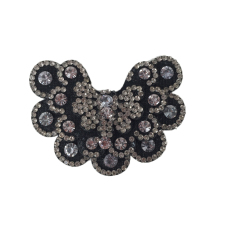 Europe and the United States new Bohemia beaded beaded shoes floral beaded women's shoes slippers children's shoes floral shoe buckle accessories to sample processing