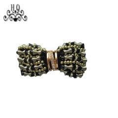 The new hot-selling Bohemian children's shoes shoes flower hand-stitched beads process slippers shoes flower shoe material upper shoe buckle accessories can be customized