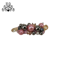 New sales of hand-stitched beaded craft sandals flower shoe material upper shoe buckle accessories