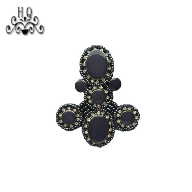 Hot hand nail bead sewing bead shoes flower electric embroidery women's shoes slippers children's shoes flower shoe buckle accessories to sample processing custom