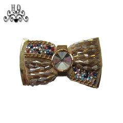 The new hot-selling Bohemian children's shoes shoes flower hand-stitched beads process slippers shoes flower shoe material upper shoe buckle accessories can be customized