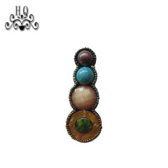 The new hot-selling Bohemian children's shoes shoes flower hand-stitched beads process slippers shoes flower shoe material upper shoe buckle accessories can be customized