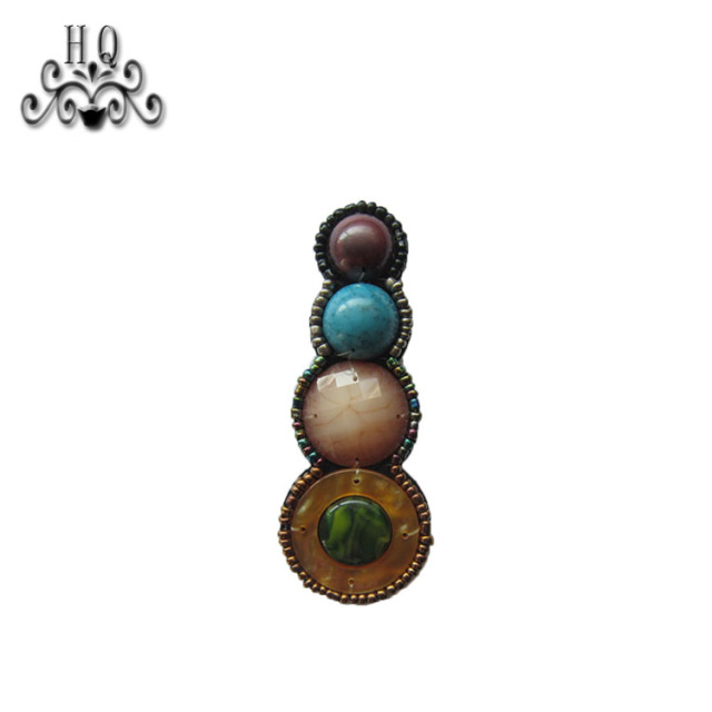 The new hot-selling Bohemian children's shoes shoes flower hand-stitched beads process slippers shoes flower shoe material upper shoe buckle accessories can be customized