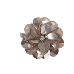 Europe and the United States new Bohemia beaded beaded shoes floral beaded women's shoes slippers children's shoes floral shoe buckle accessories to sample processing