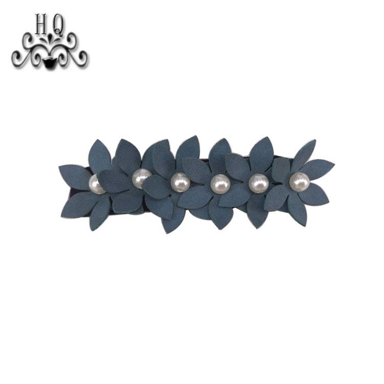 The hot sale of hand-stitched bead craft sandals shoes flower shoe material shoe buckle accessories