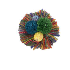 Europe and the United States new Bohemia beaded beaded shoes floral beaded women's shoes slippers children's shoes floral shoe buckle accessories to sample processing