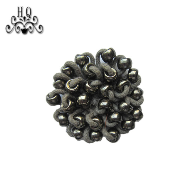 Europe and the United States new Bohemia beaded beaded shoes floral beaded women's shoes slippers children's shoes floral shoe buckle accessories to sample processing