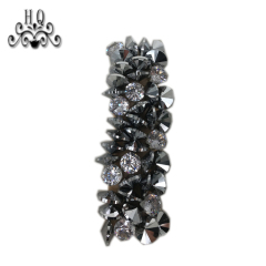 Europe and the United States new Bohemia beaded beaded shoes floral beaded women's shoes slippers children's shoes floral shoe buckle accessories to sample processing