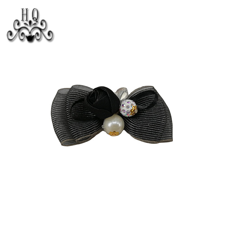 Europe and the United States new yarn spinning fashion shoes cloth flower beaded women's shoes slippers children's shoes flower shoe buckle accessories to sample processing custom