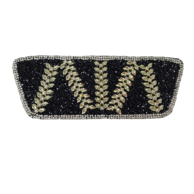 Europe and the United States new Bohemia beaded beaded shoes floral beaded women's shoes slippers children's shoes floral shoe buckle accessories to sample processing