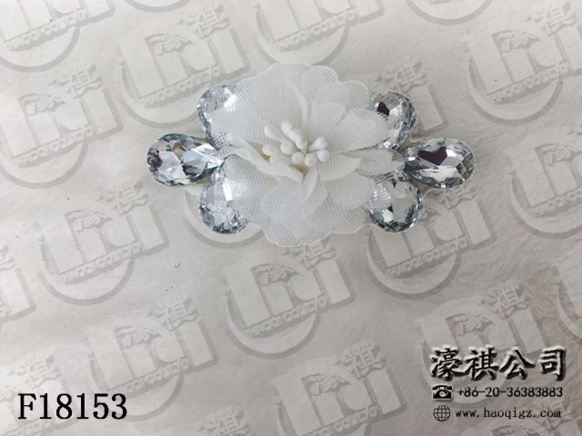 Europe and the United States new Bohemia beaded beaded shoes floral beaded women's shoes slippers children's shoes floral shoe buckle accessories to sample processing