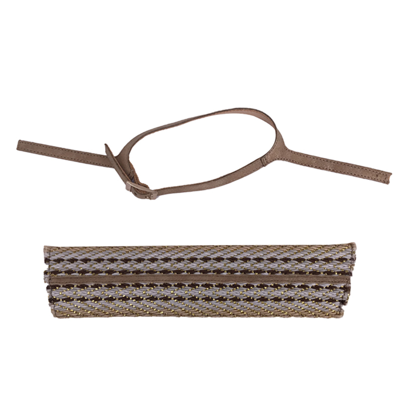 The new PU material braided summer women's sandals upper semi-finished products wholesale processing customization
