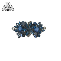 Europe and the United States new Bohemia beaded beaded shoes floral beaded women's shoes slippers children's shoes floral shoe buckle accessories to sample processing