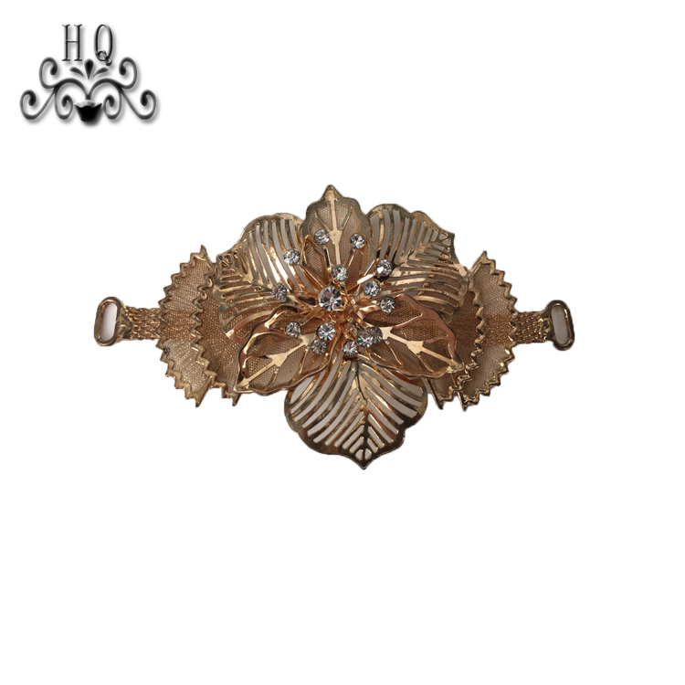 Cross-border explosive metal shoe buckle shoe chain shoe flower zinc alloy women's shoes children's shoes flower shoe buckle shoe accessories open mold customization
