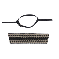 The new PU material braided summer women's sandals upper semi-finished products wholesale processing customization