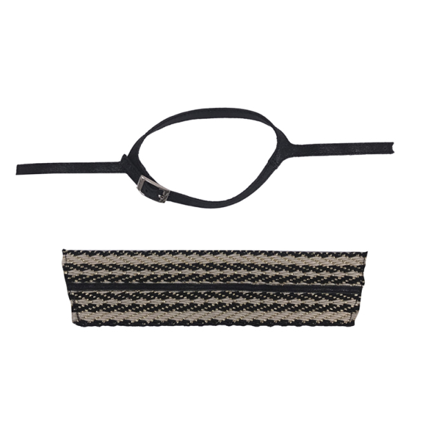 The new PU material braided summer women's sandals upper semi-finished products wholesale processing customization