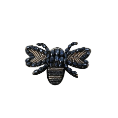 New sales of hand-stitched beaded craft sandals flower shoe material upper shoe buckle accessories