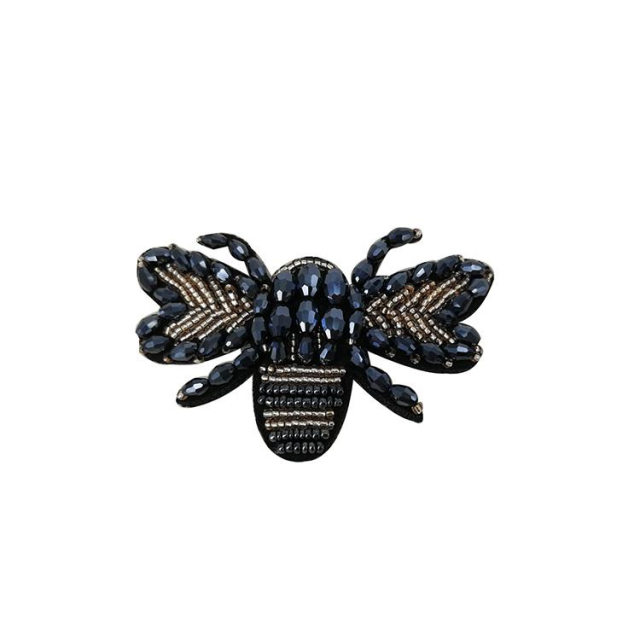 New sales of hand-stitched beaded craft sandals flower shoe material upper shoe buckle accessories