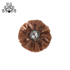 New sales of hand-stitched beaded craft sandals flower shoe material upper shoe buckle accessories