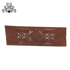 The new PU material braided summer women's sandals upper semi-finished products wholesale processing customization