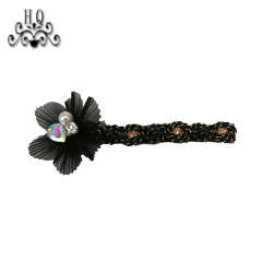 The hot sale of hand-stitched bead craft sandals shoes flower shoe material shoe buckle accessories